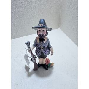 Jim Shore Harvest Pilgrim Mini NIB